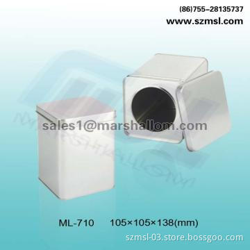tea box, tea tin, tea caddy, tin box, metal box